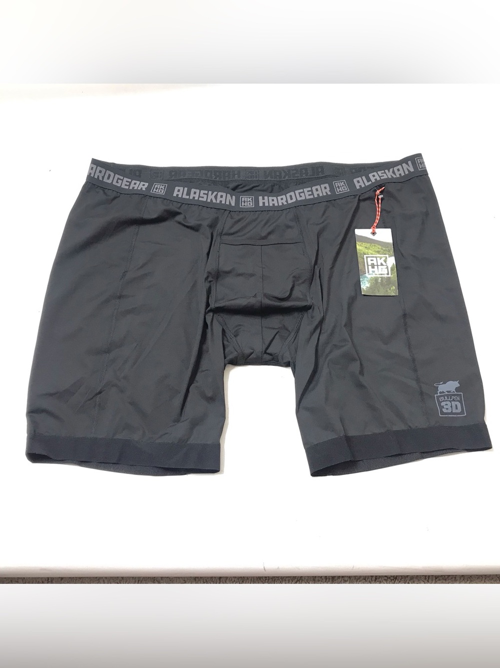 Alaskan Hardwear Duluth Trading Men's Underwear Boxer Brief Size 4XL Black Sport